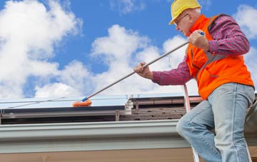 Leighton soft wash roof cleaning